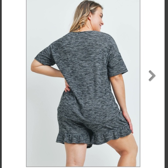 Waffle Knit Lounge Set NWT - Picture 4 of 4